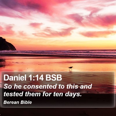 Daniel 1:14 BSB Bible Verse Image