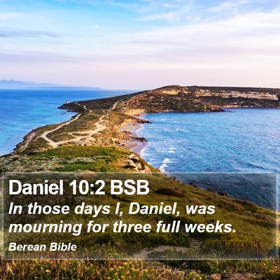 Daniel 10:2 BSB Bible Verse Image