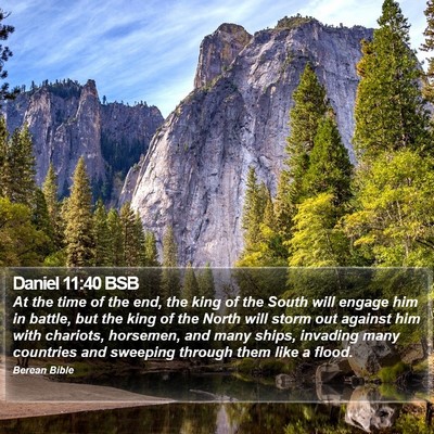 Daniel 11:40 BSB Bible Verse Image
