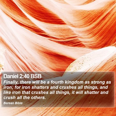 Daniel 2:40 BSB Bible Verse Image