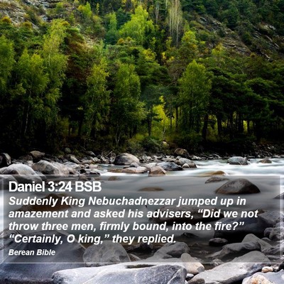 Daniel 3:24 BSB Bible Verse Image