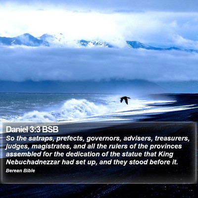 Daniel 3:3 BSB Bible Verse Image