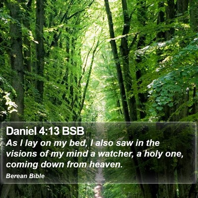Daniel 4:13 BSB Bible Verse Image