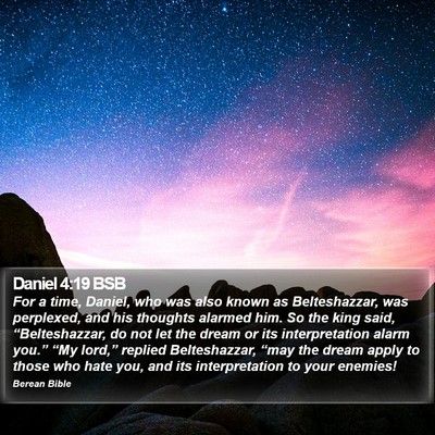 Daniel 4:19 BSB Bible Verse Image