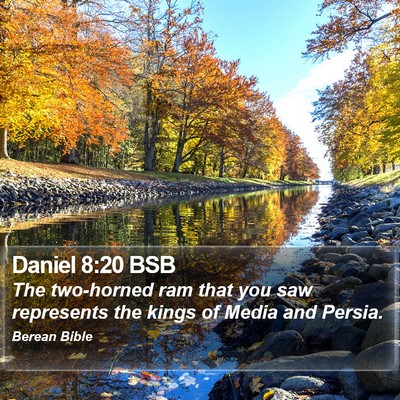 Daniel 8:20 BSB Bible Verse Image