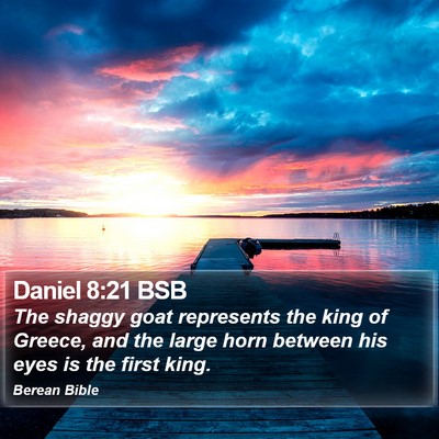 Daniel 8:21 BSB Bible Verse Image