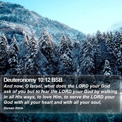 Deuteronomy 10:12 BSB Bible Verse Image
