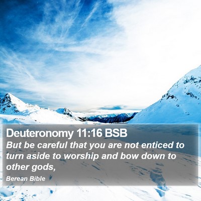 Deuteronomy 11:16 BSB Bible Verse Image