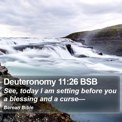 Deuteronomy 11:26 BSB Bible Verse Image