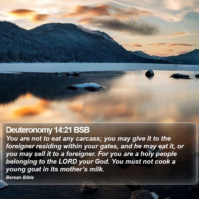 Deuteronomy 14:21 BSB Bible Verse Image