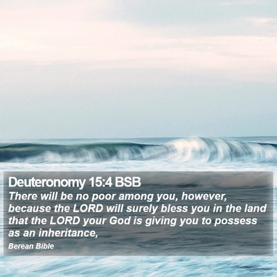 Deuteronomy 15:4 BSB Bible Verse Image
