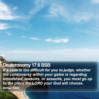 Deuteronomy 17:8 BSB Bible Verse Image