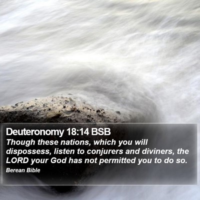 Deuteronomy 18:14 BSB Bible Verse Image