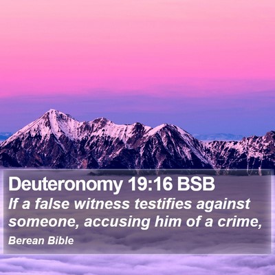 Deuteronomy 19:16 BSB Bible Verse Image