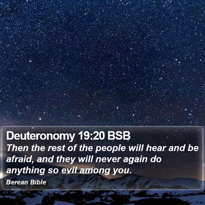 Deuteronomy 19:20 BSB Bible Verse Image