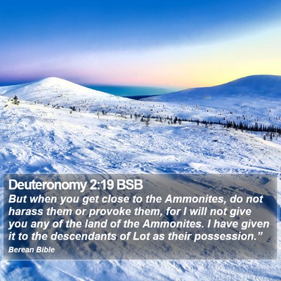 Deuteronomy 2:19 BSB Bible Verse Image