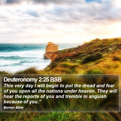 Deuteronomy 2:25 BSB Bible Verse Image