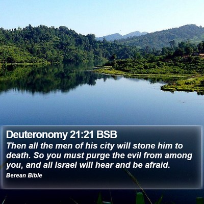 Deuteronomy 21:21 BSB Bible Verse Image