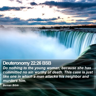 Deuteronomy 22:26 BSB Bible Verse Image