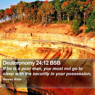 Deuteronomy 24:12 BSB Bible Verse Image