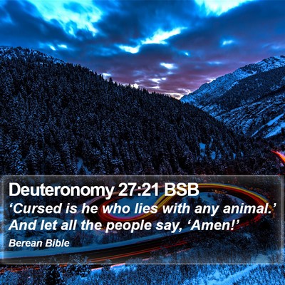 Deuteronomy 27:21 BSB Bible Verse Image