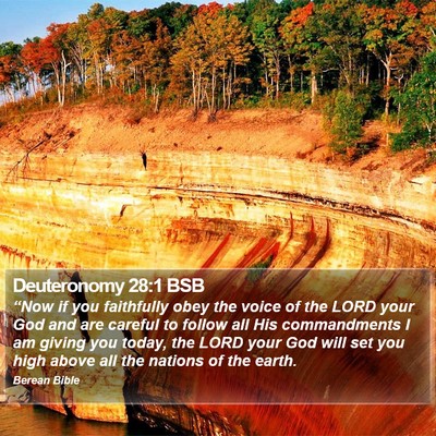 Deuteronomy 28:1 BSB Bible Verse Image