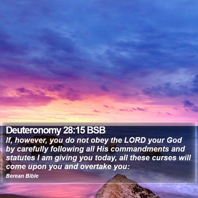 Deuteronomy 28:15 BSB Bible Verse Image