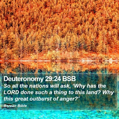 Deuteronomy 29:24 BSB Bible Verse Image