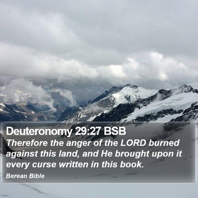 Deuteronomy 29:27 BSB Bible Verse Image