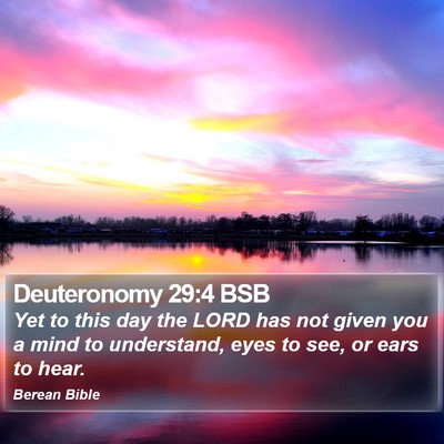 Deuteronomy 29:4 BSB Bible Verse Image