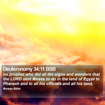 Deuteronomy 34:11 BSB Bible Verse Image