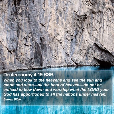 Deuteronomy 4:19 BSB Bible Verse Image
