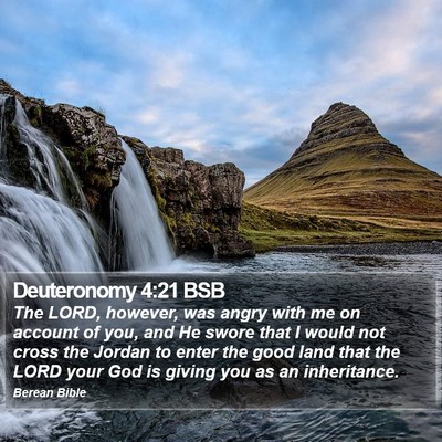 Deuteronomy 4:21 BSB Bible Verse Image