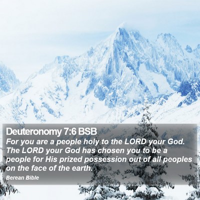 Deuteronomy 7:6 BSB Bible Verse Image