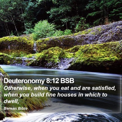 Deuteronomy 8:12 BSB Bible Verse Image
