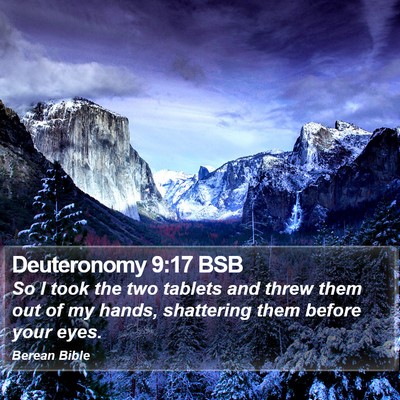 Deuteronomy 9:17 BSB Bible Verse Image