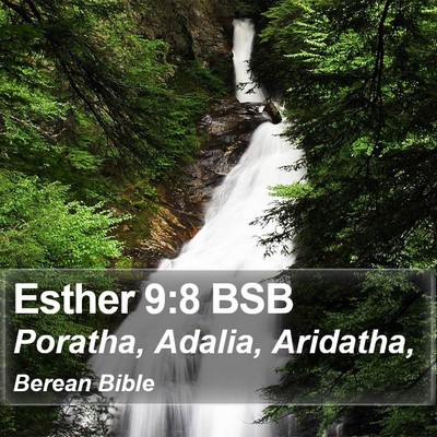 Esther 9:8 BSB Bible Verse Image