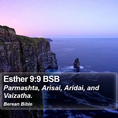 Esther 9:9 BSB Bible Verse Image