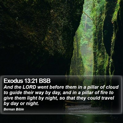 Exodus 13:21 BSB Bible Verse Image