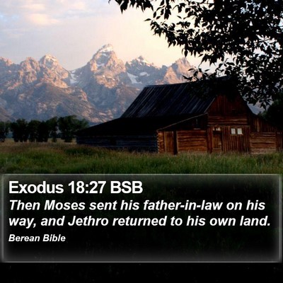 Exodus 18:27 BSB Bible Verse Image