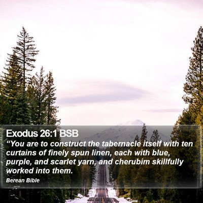 Exodus 26:1 BSB Bible Verse Image