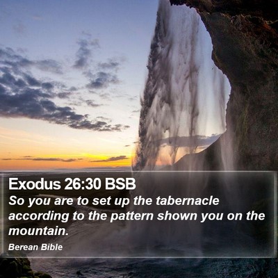 Exodus 26:30 BSB Bible Verse Image