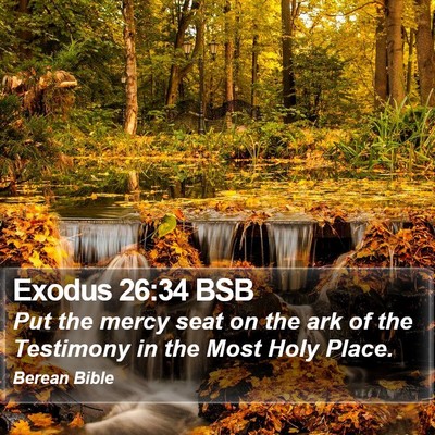 Exodus 26:34 BSB Bible Verse Image
