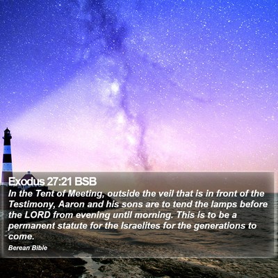 Exodus 27:21 BSB Bible Verse Image