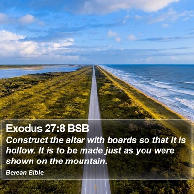 Exodus 27:8 BSB Bible Verse Image