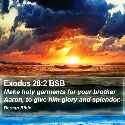 Exodus 28:2 BSB Bible Verse Image