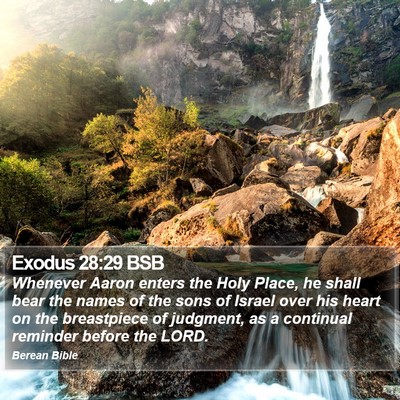 Exodus 28:29 BSB Bible Verse Image