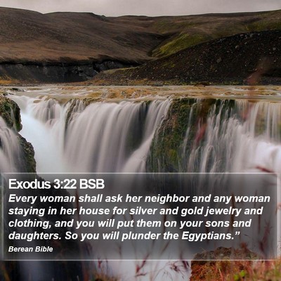 Exodus 3:22 BSB Bible Verse Image