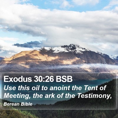 Exodus 30:26 BSB Bible Verse Image