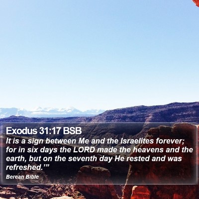 Exodus 31:17 BSB Bible Verse Image